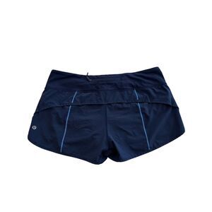 Lululemon Speed Short Low Rise 2.5" Inseam Size 8 in Midnight Navy